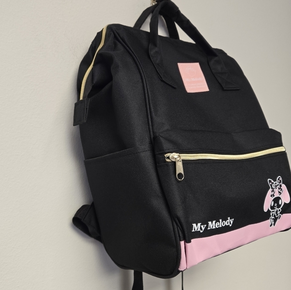 Sanrio My Melody Backpack Black - Picture 3 of 11